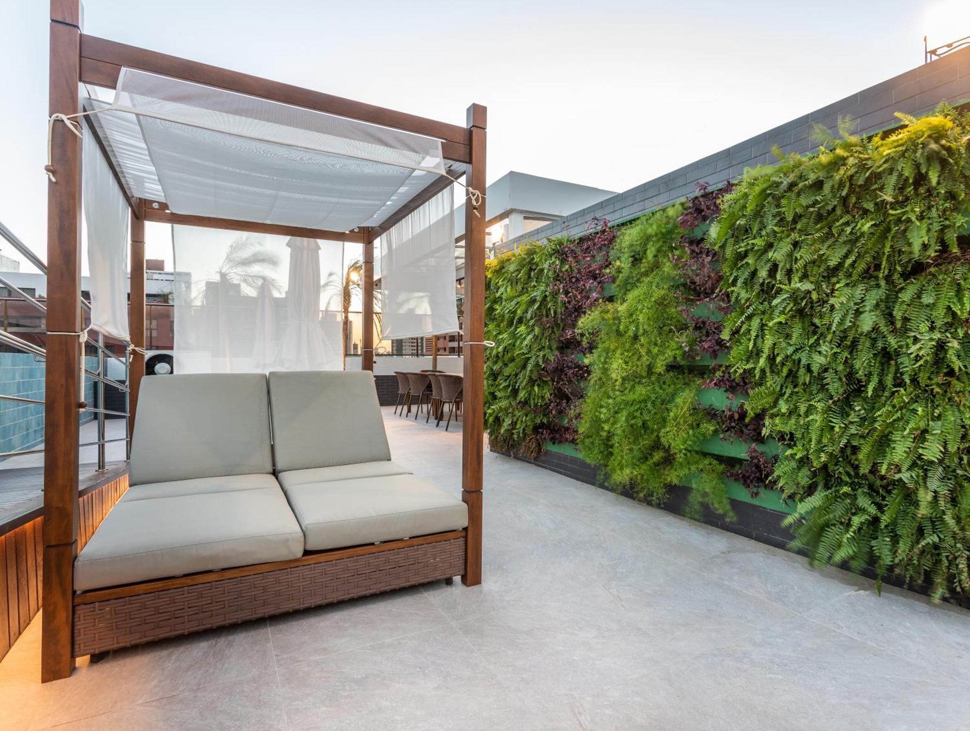 Ferienwohnung Cobertura Com Jacuzzi E Deslumbrante Vista Mar João Pessoa Exterior foto