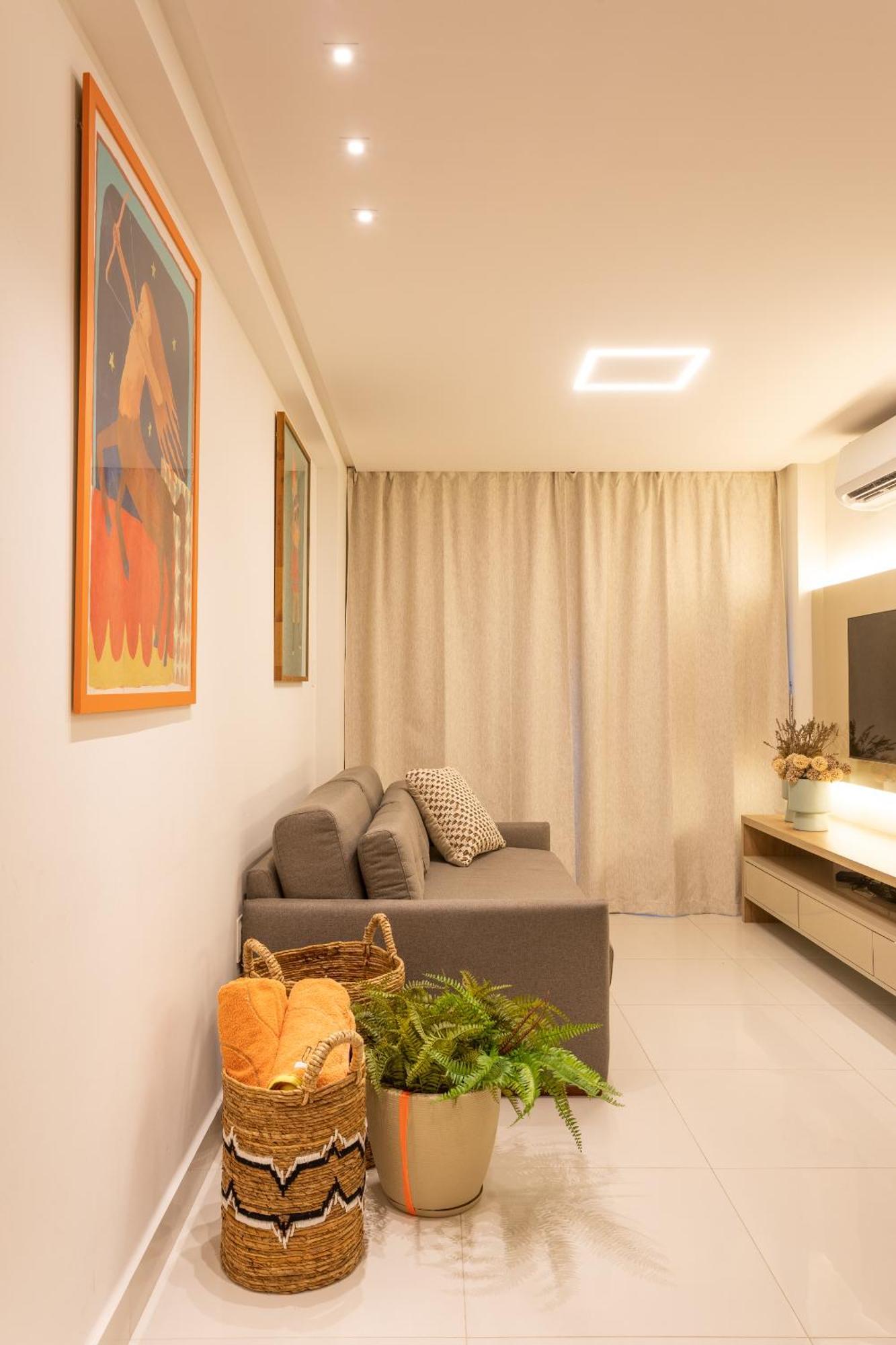 Ferienwohnung Cobertura Com Jacuzzi E Deslumbrante Vista Mar João Pessoa Exterior foto